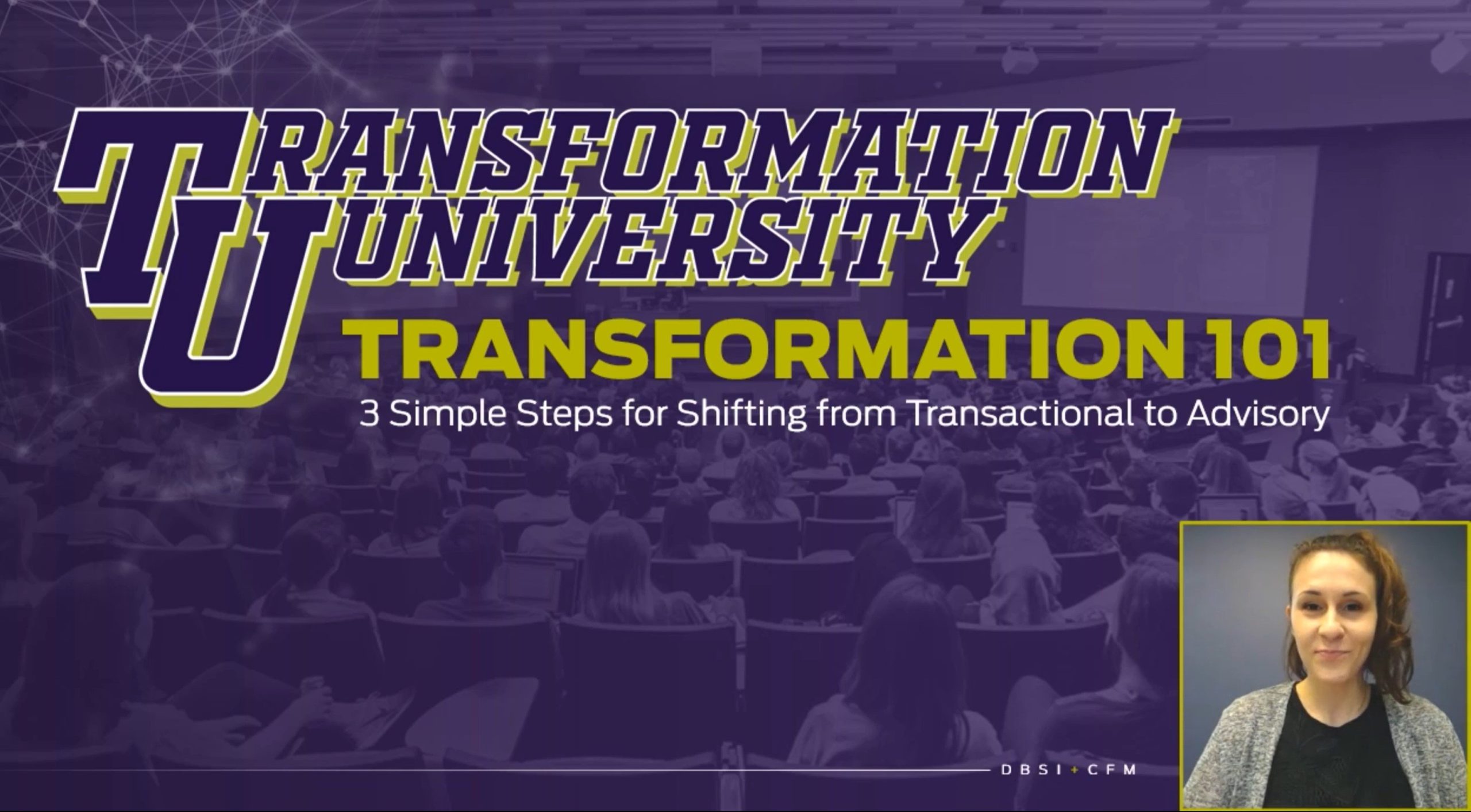 3 Steps for Shifting from Transactional to Advisory